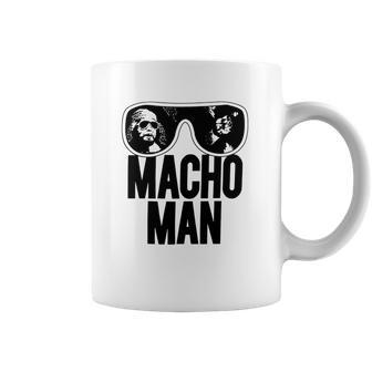 Macho Man Wrestler Ooold School Purple Coffee Mug | Favorety CA