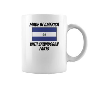 Made In America With Salvadoran Parts Coffee Mug | Favorety CA