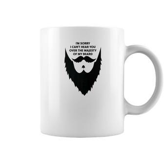 Majestic Beard Funny Beard Mustache Owners Coffee Mug | Favorety AU