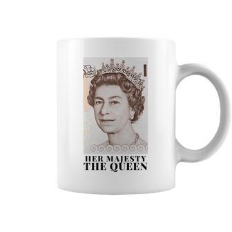 Her Majesty The Queen Men Women T-Shirt Graphic Print Casual Unisex Tee Coffee Mug | Favorety UK