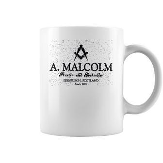 A Malcolm Printer And Bookseller Coffee Mug | Favorety CA