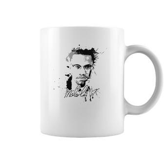 Malcolm X Grunge Coffee Mug | Favorety UK