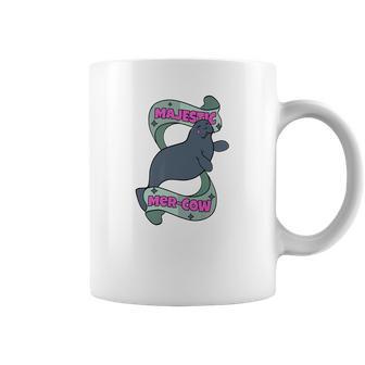 Manatee Majestic Mercow Funny Pun Coffee Mug | Favorety AU