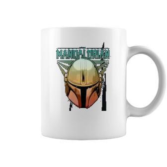 The Mandalorian Gradient Beskar Helmet Coffee Mug | Favorety AU