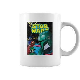 The Mandalorian Retro Comic Coffee Mug | Favorety CA