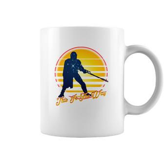 Mandalorian Retrowave Coffee Mug | Favorety CA