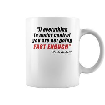 Mario Andretti Quote Coffee Mug | Favorety DE