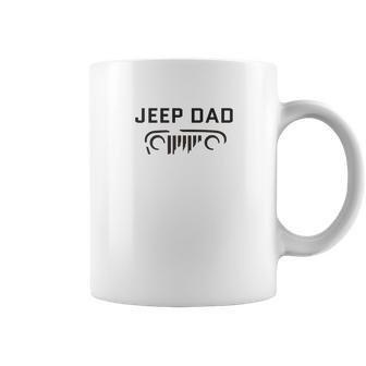 Mens Jeep Dad Cool Grunge Grille Coffee Mug | Favorety CA