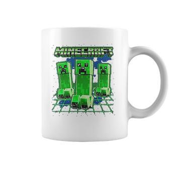 Minecraft Glowing Creepers Coffee Mug | Favorety