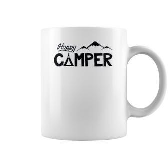 Mirage Pet Products Happy Camper Screen Print Dog Coffee Mug | Favorety DE