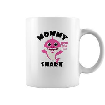 Mommy Shark Mom Shark Baby Cute Coffee Mug | Favorety