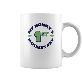 My Mommys 1St Mothers Day Round Coffee Mug | Favorety