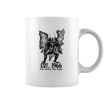 Mothman Est 1966 Point Pleasant West Virginia Red Eye Cryptid Coffee Mug | Favorety