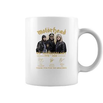 Motorhead 45Th Anniversary 1975-2020 Signatures Shirt Coffee Mug | Favorety AU