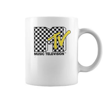 Mtv With Checkerboard Coffee Mug | Favorety UK