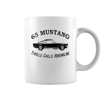 Mustang Classic 1965 Thrills Chills Adrenaline Coffee Mug | Favorety DE