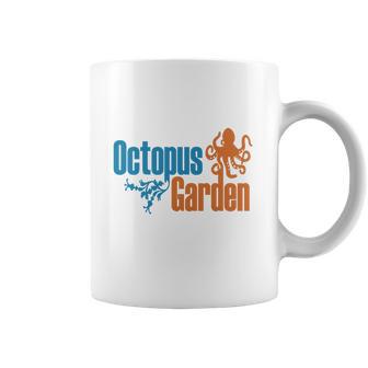 Navy Octopus Garden Womens S Coffee Mug | Favorety UK