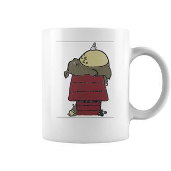 My Neighbor Peanut Totoro Snoopy Peanuts Neighbor Ghibli Japan Coffee Mug | Favorety