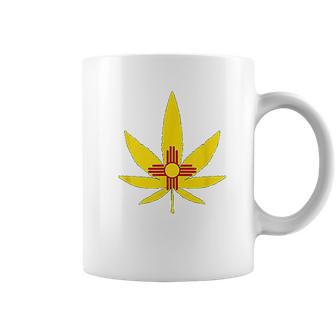 New Mexico Cannabis State Flag Coffee Mug | Favorety