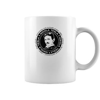 Nikola Tesla By Brigid Ashwood Scientist Fun Coffee Mug | Favorety AU