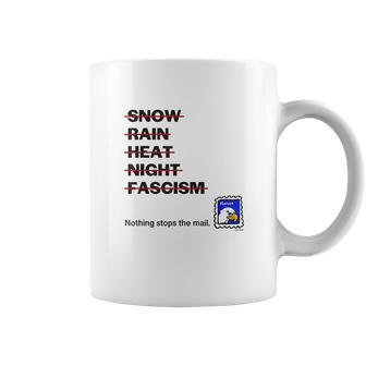 Nothing Stops The Mail Show Support For The Usps Postal Coffee Mug | Favorety UK