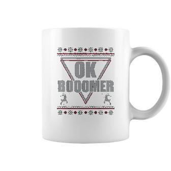 Ok Boomer Christmas Vibe Coffee Mug | Favorety AU