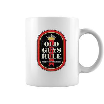 Old Guys Rule Wise Man Coffee Mug | Favorety AU