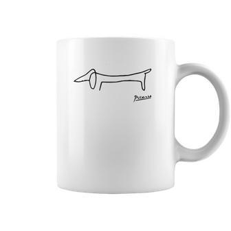 Pablo Picasso Dog Lump Dachshund Art Coffee Mug | Favorety CA