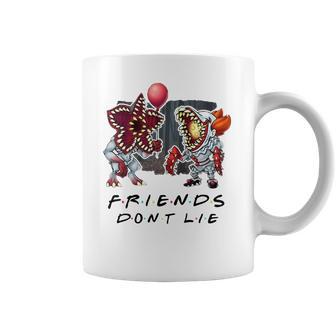 Pennywise Demogorgon Friends Don’T Lie Coffee Mug | Favorety UK