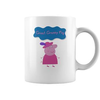 Peppa Pig Peppa Pig Shirt Granny Pig Great Granny Pig Coffee Mug | Favorety UK