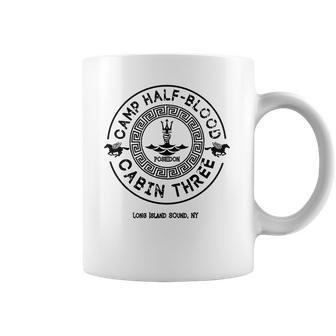 Percy Jackson - Camp Half-Blood - Cabin Three - Poseidon Coffee Mug | Favorety AU