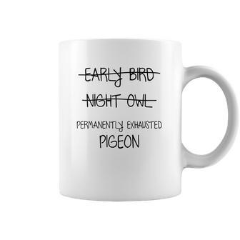 Permanently Exhausted Pigeon Coffee Mug | Favorety DE