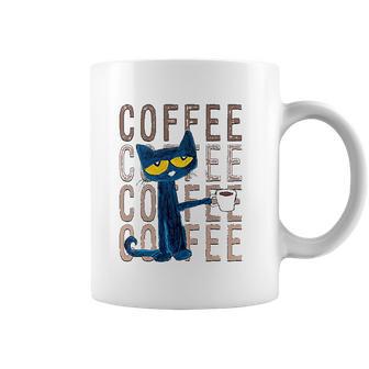 Pete The Cat Pete With Coffee Coffee Mug | Favorety CA