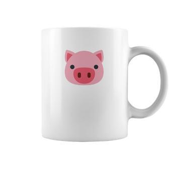 Pig Emoji Cute Porky Head Design T Little Pink Pig T Shirt Coffee Mug | Favorety