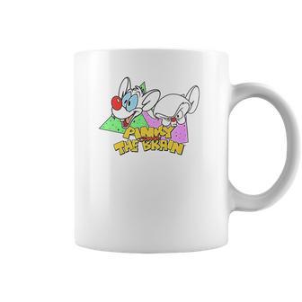 Pinky And The Brain Retro Portrait Coffee Mug | Favorety