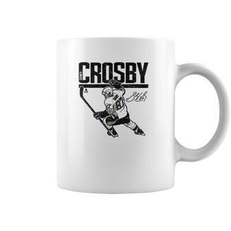 Pittsburgh Hockey Mens Apparel Sidney Crosby Hyper Coffee Mug | Favorety UK