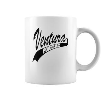 Pontiac Ventura - White Outline Coffee Mug | Favorety CA