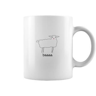 Ponypoor Tees Baaa Sheep With Logo On Back Coffee Mug | Favorety DE