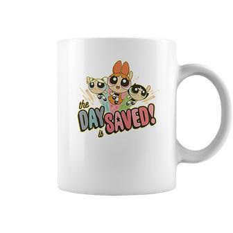 Powerpuff Girls The Day Is Saved Pattern Coffee Mug | Favorety AU