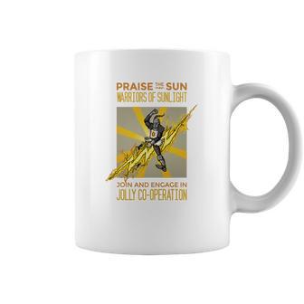 Praise The Sun Warriors Of Sunlight Coffee Mug | Favorety AU