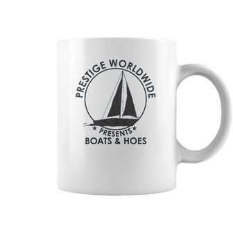 Prestige Worldwide Funny Cool Boats And Hoes Graphic Coffee Mug | Favorety