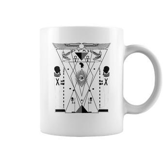 Ptah Egyptian God Sacred Geometry Science Kemetic Coffee Mug | Favorety DE