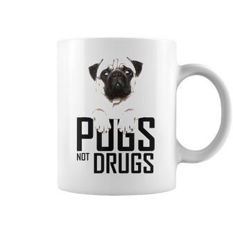 Pugs Not Drugs Awareness Coffee Mug | Favorety DE