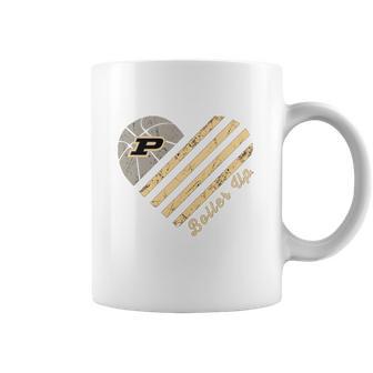 Purdue Boiler Up Heart Coffee Mug | Favorety UK