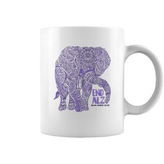 Purple Elephant Alzheimer Awareness Coffee Mug | Favorety UK