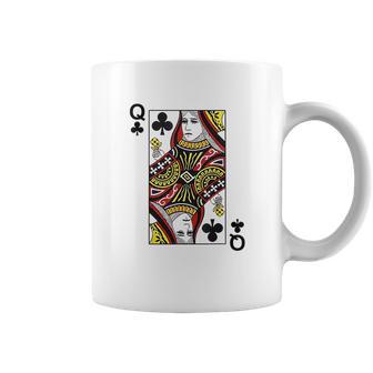 Queen Of Clubs Blackjack Playing Cards Coffee Mug | Favorety