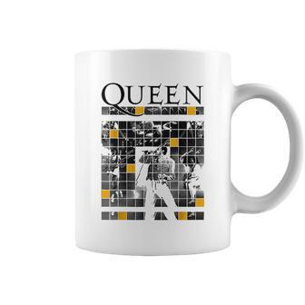 Queen Official Live Concert Blocks Queen Gifts Coffee Mug | Favorety UK