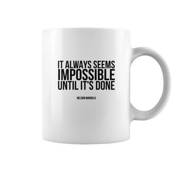 Quote From Nelson Mandela Coffee Mug | Favorety UK