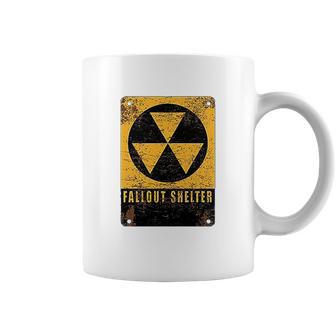 Radiation Radioactive Fallout Shelter Coffee Mug | Favorety