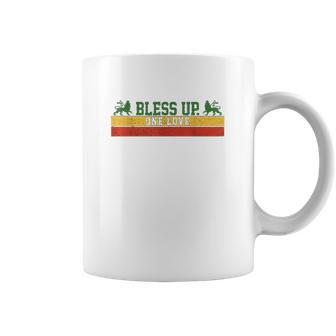 Rastafari Reggae Music Bless Up Dub Dancehall Rasta Gift Coffee Mug | Favorety AU